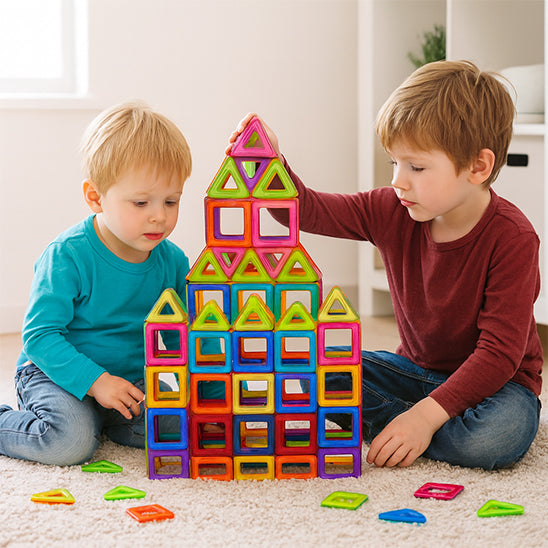 Jeux de Construction Magnétique Montessori - Jouets en Promotion - Prix Jeux de Construction Magnétique Montessori - Jouets en Promotion - Prix